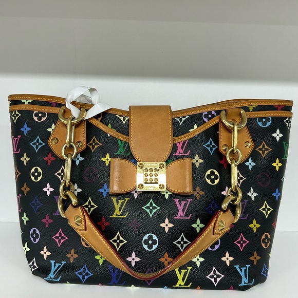 Louis Vuitton Black Multicolor Shoulder Bag - Picture 1 of 9